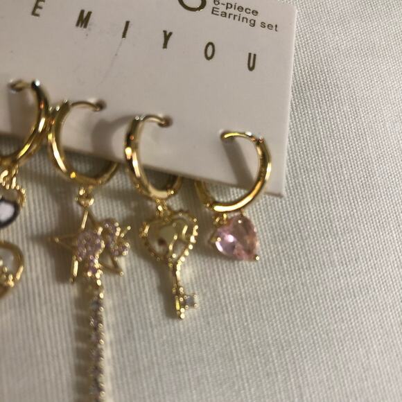 Barbie Dainty Set of 6 Earrings All Unique - Picture 4 of 9